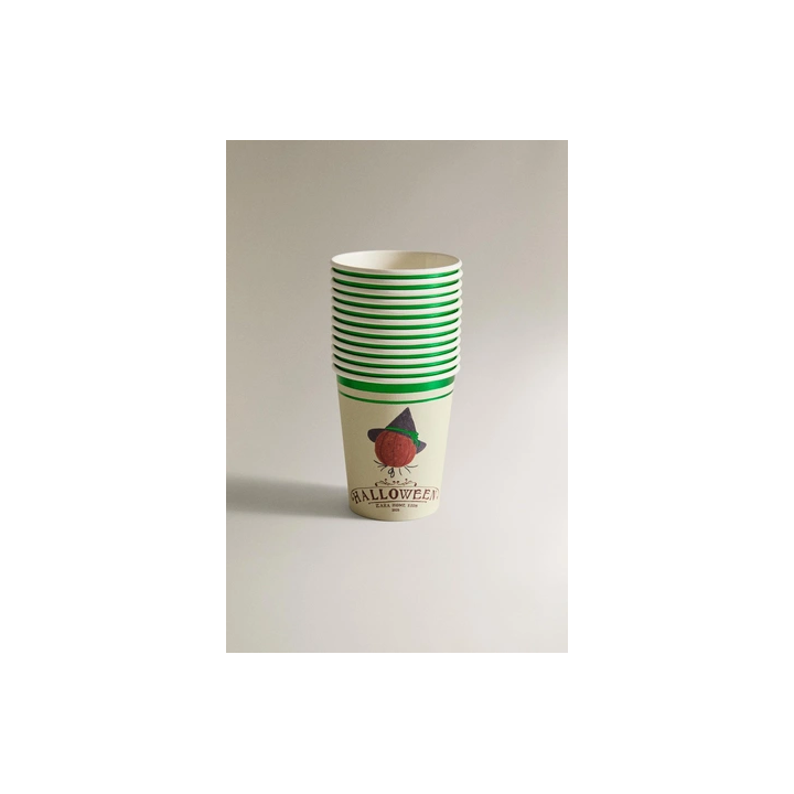 PACK OF CHILDREN'S HALLOWEEN PAPER CUPS (PACK OF 12)