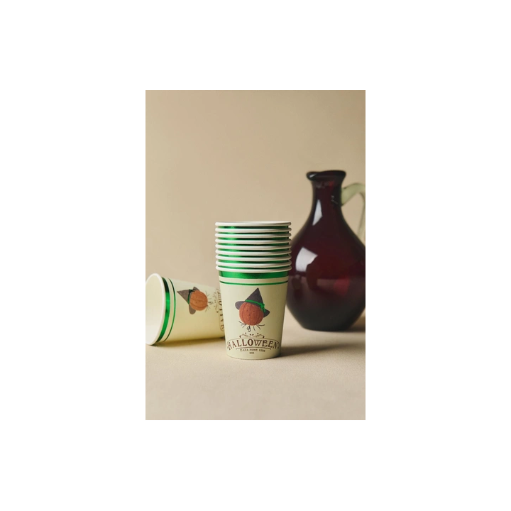 PACK OF CHILDREN'S HALLOWEEN PAPER CUPS (PACK OF 12)