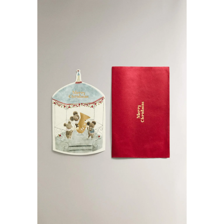 Набор открыток на рождество для детей