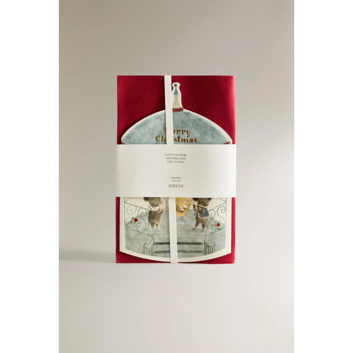 Набор открыток на рождество для детей