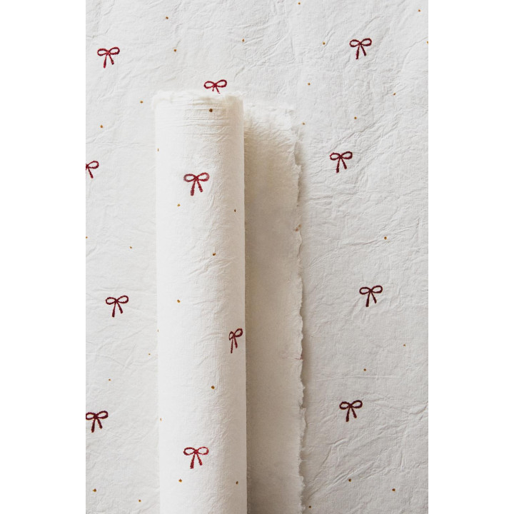 Подарочная упаковка для рождества с бантами