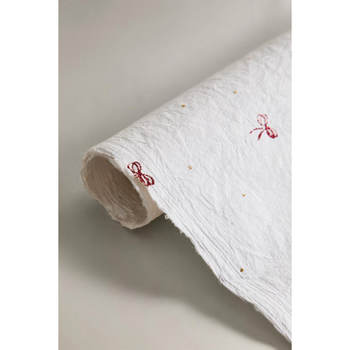 Подарочная упаковка для рождества с бантами