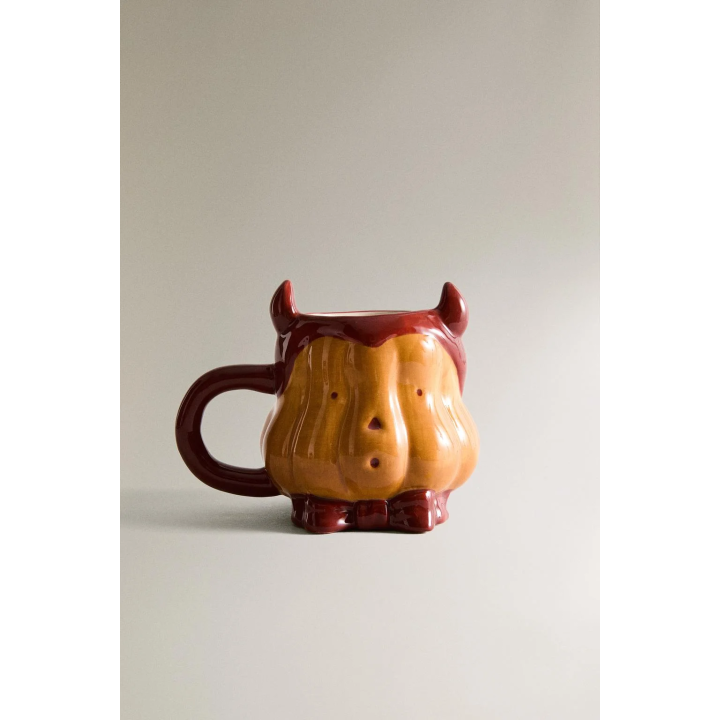 CHILDREN’S HALLOWEEN PUMPKIN CERAMIC MUG