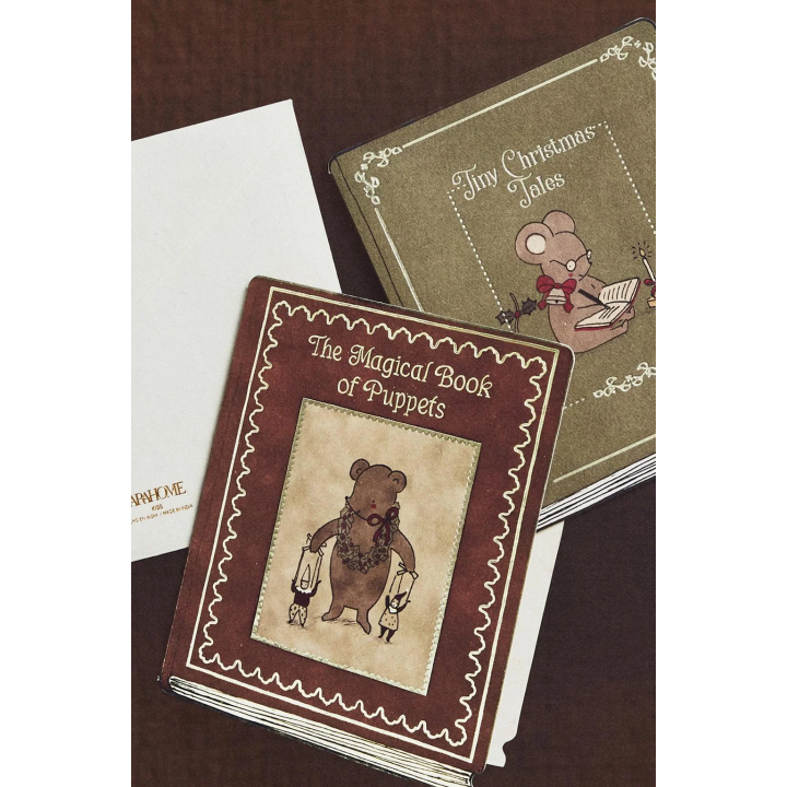 CHILDREN'S CHRISTMAS ANIMAL CARD SET (SET OF 2)