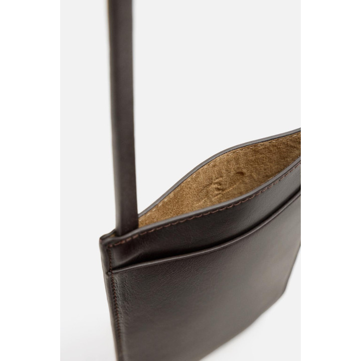 КОЖАНАЯ СУМКА ЧЕРЕЗ ПЛЕЧО