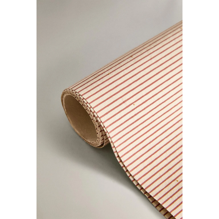STRIPED CHRISTMAS WRAPPING PAPER