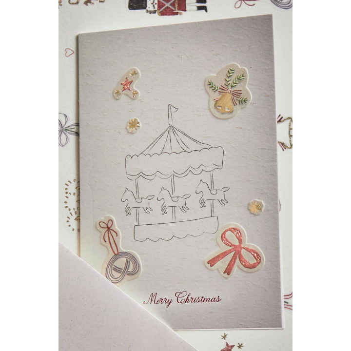 Набор детских рождественских открыток