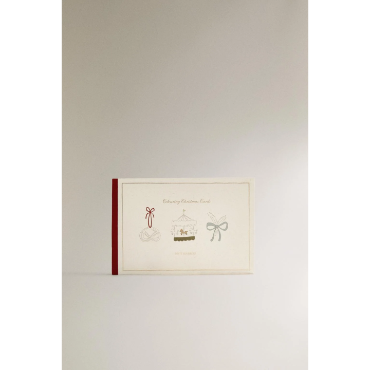 Набор детских рождественских открыток