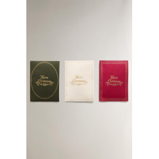 Набор открыток в виде книги на тему рождества (набор из 4 шт)