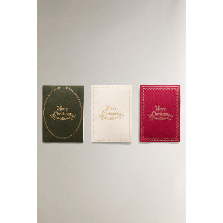 Набор открыток в виде книги на тему рождества (набор из 4 шт)
