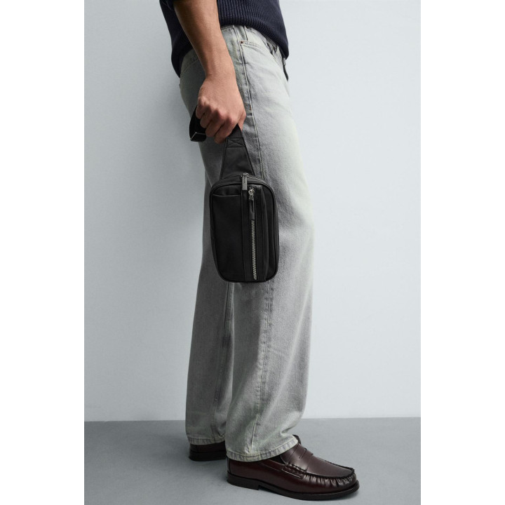 ПОЯСНАЯ СУМКА ИЗ ТЕХНИЧЕСКОЙ ТКАНИ