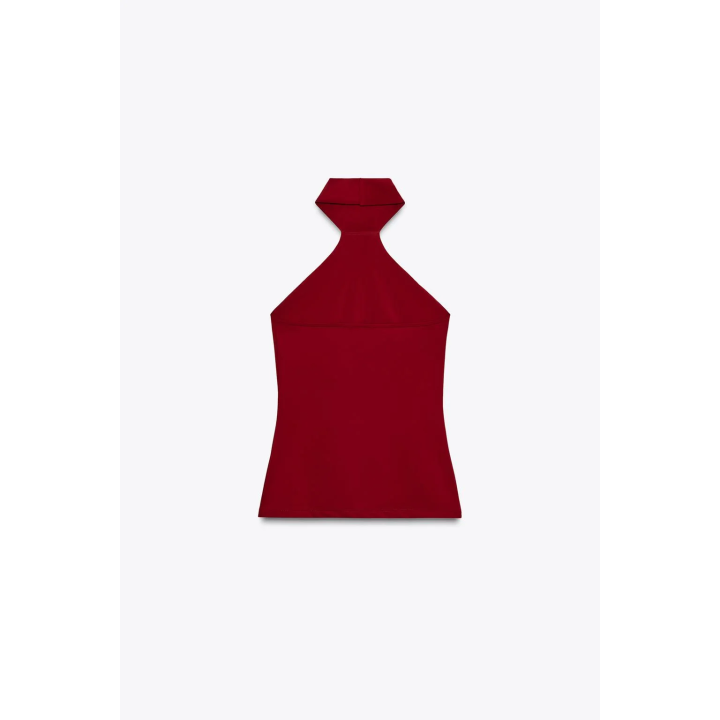 ТОП ИЗ ПОЛИАМИДА С ГОРЛОВИНОЙ ХАЛТЕР