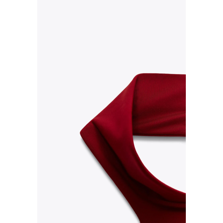 ТОП ИЗ ПОЛИАМИДА С ГОРЛОВИНОЙ ХАЛТЕР