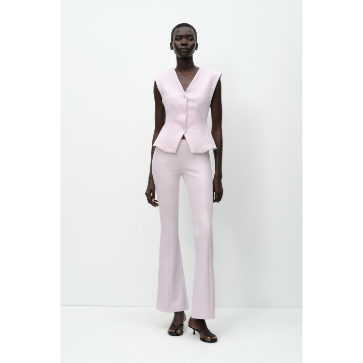 БРЮКИ FLARED ИЗ ИНТЕРЛОКА