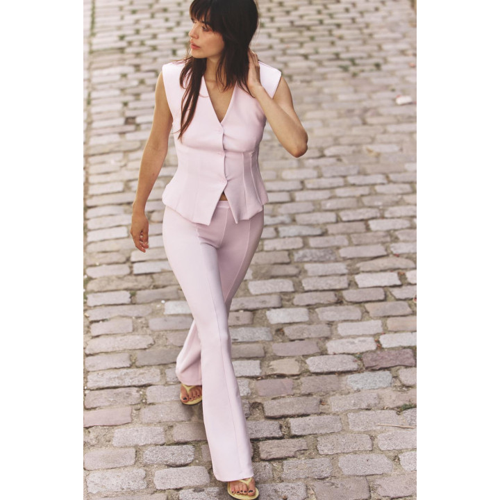 БРЮКИ FLARED ИЗ ИНТЕРЛОКА