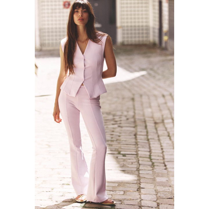 БРЮКИ FLARED ИЗ ИНТЕРЛОКА