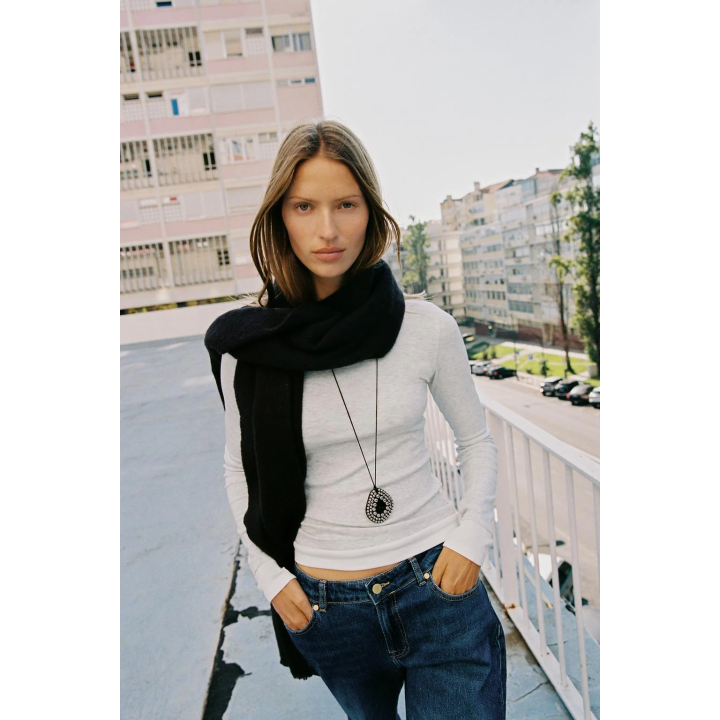 ФУТБОЛКА С ДВОЙНЫМ КОНТРАСТОМ