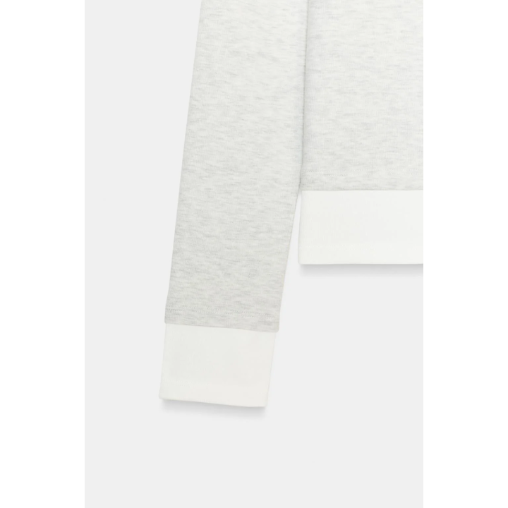 ФУТБОЛКА С ДВОЙНЫМ КОНТРАСТОМ