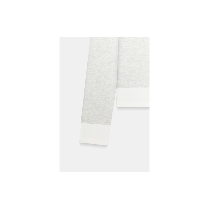 ФУТБОЛКА С ДВОЙНЫМ КОНТРАСТОМ