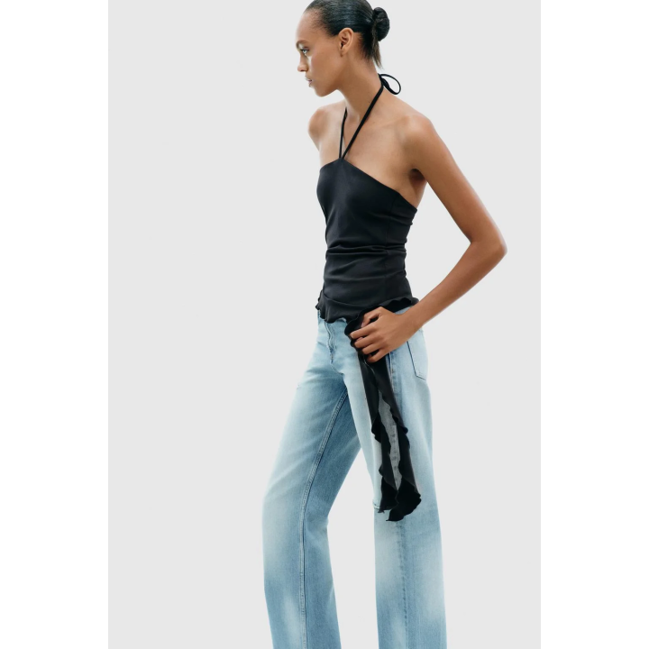 ТОП ТЕКСТУРНЫЙ С ВОЛАНАМИ