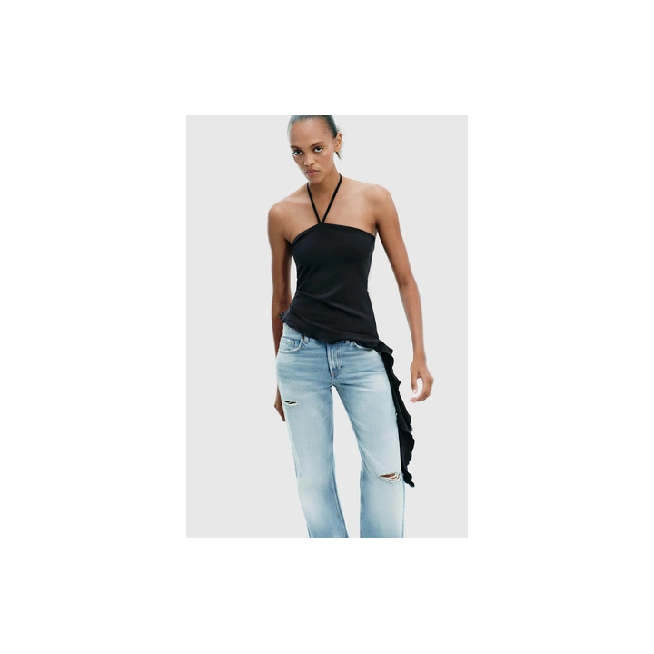 ТОП ТЕКСТУРНЫЙ С ВОЛАНАМИ