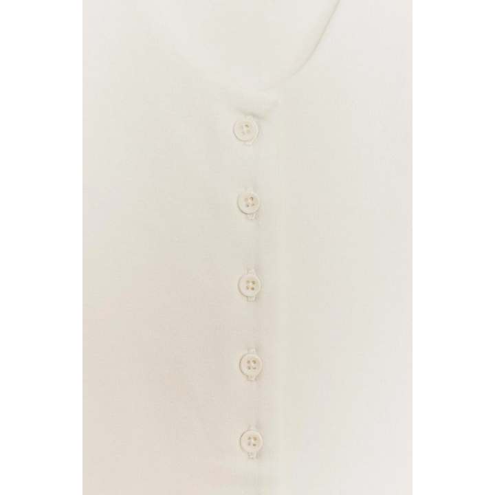 ПЛАТЬЕ ИЗ ИНТЕРЛОКА С ПУГОВИЦАМИ