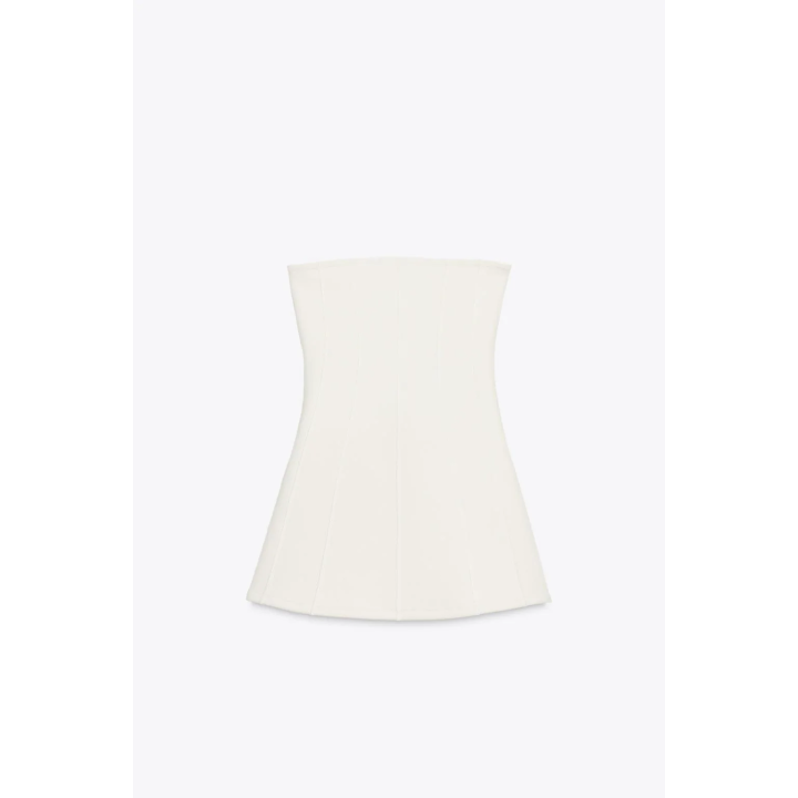 ПЛАТЬЕ БЕЗ БРЕТЕЛЕЙ ИЗ ТКАНИ ИНТЕРЛОК