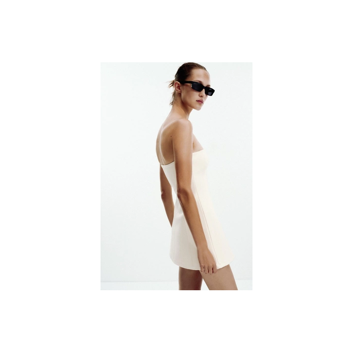 ПЛАТЬЕ БЕЗ БРЕТЕЛЕЙ ИЗ ТКАНИ ИНТЕРЛОК