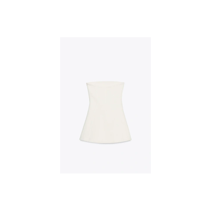 ПЛАТЬЕ БЕЗ БРЕТЕЛЕЙ ИЗ ТКАНИ ИНТЕРЛОК