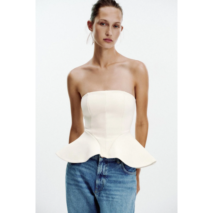 ТОП БЕЗ БРЕТЕЛЕЙ ИЗ ТКАНИ ИНТЕРЛОК