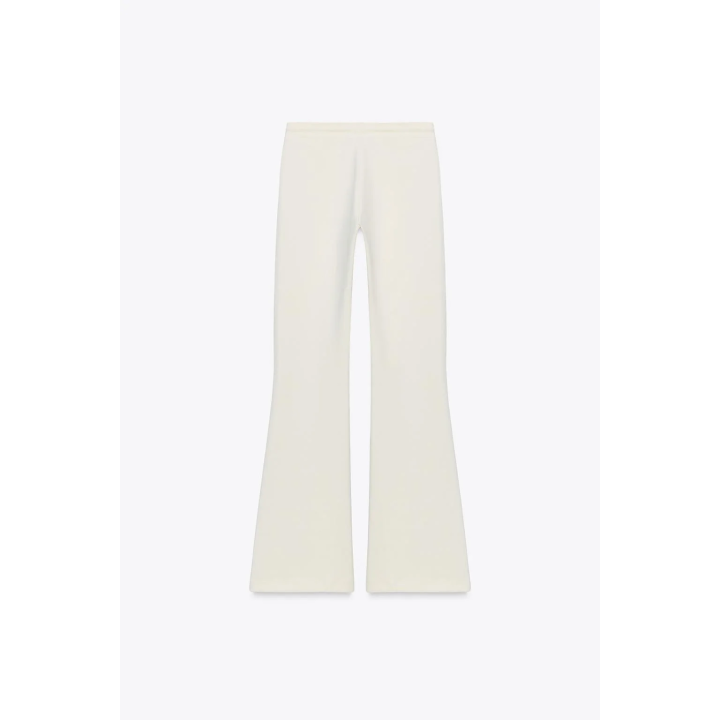 БРЮКИ-КЛЕШ ИЗ ИНТЕРЛОКА