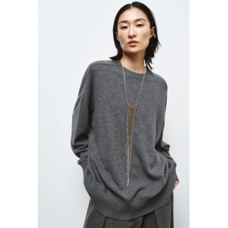 СВИТЕР ОВЕРСАЙЗ ИЗ 100% ШЕРСТИ