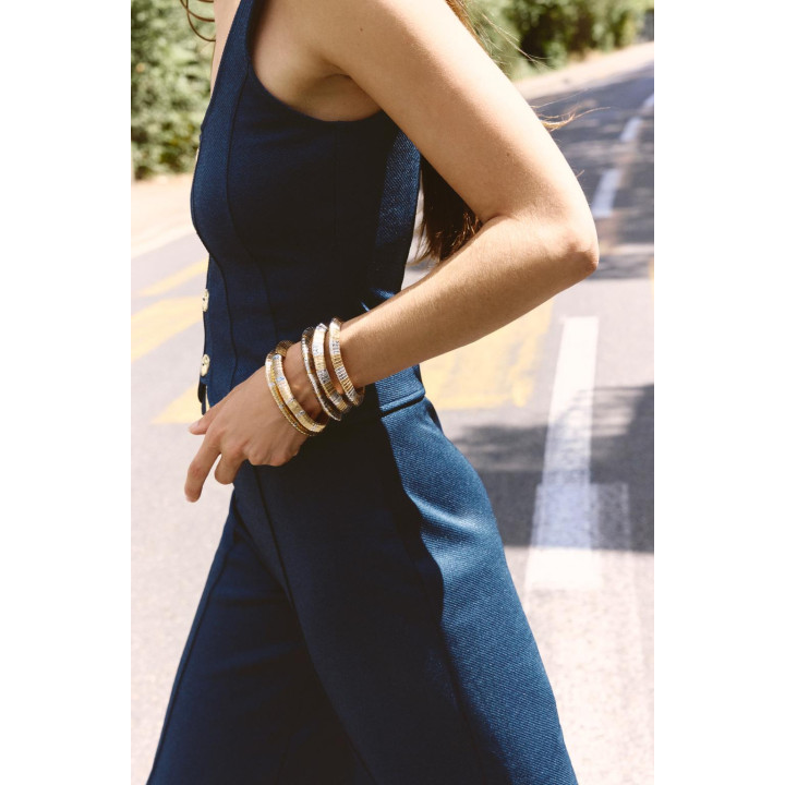 ТОП ИЗ ТВИЛА С ПУГОВИЦАМИ