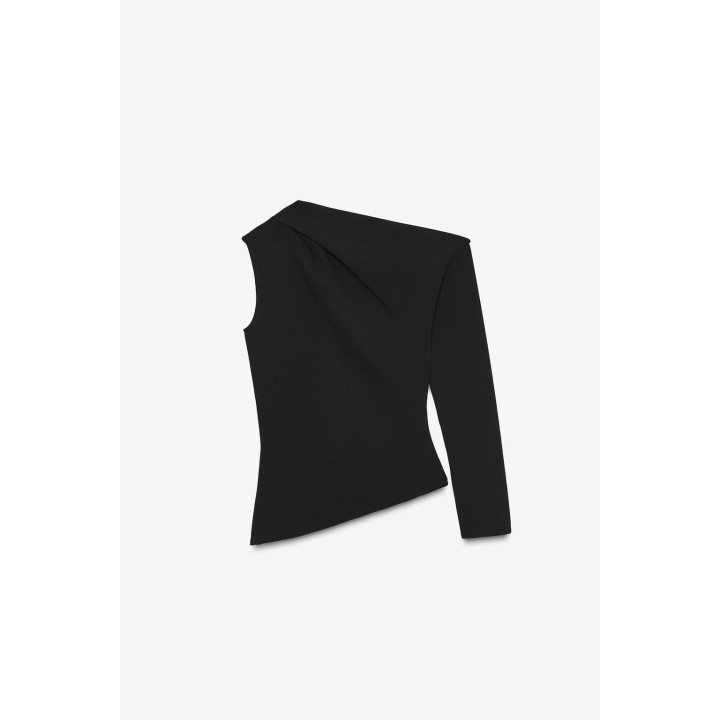 АСИММЕТРИЧНЫЙ ТОП ИЗ КРЕПА