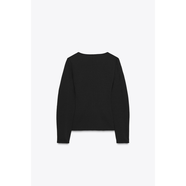 ТОП ИЗ КРЕПА СО СБОРКАМИ