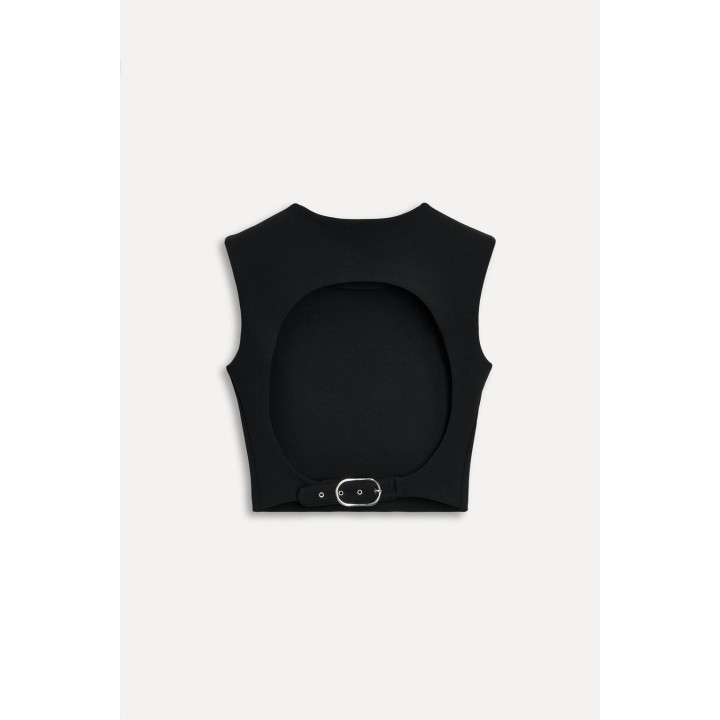 УКОРОЧЕННЫЙ ТОП С ПРЯЖКОЙ — 50TH ANNIVERSARY