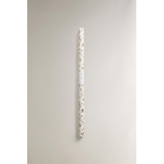 Праздничная упаковочная бумага с животными на рождество