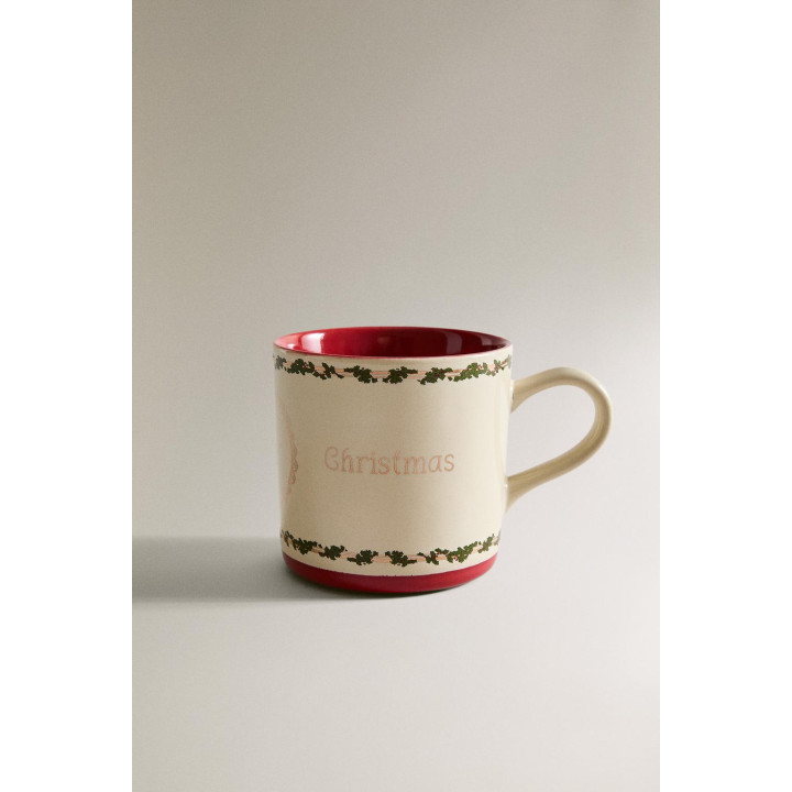 Детская рождественская кружка с медведем