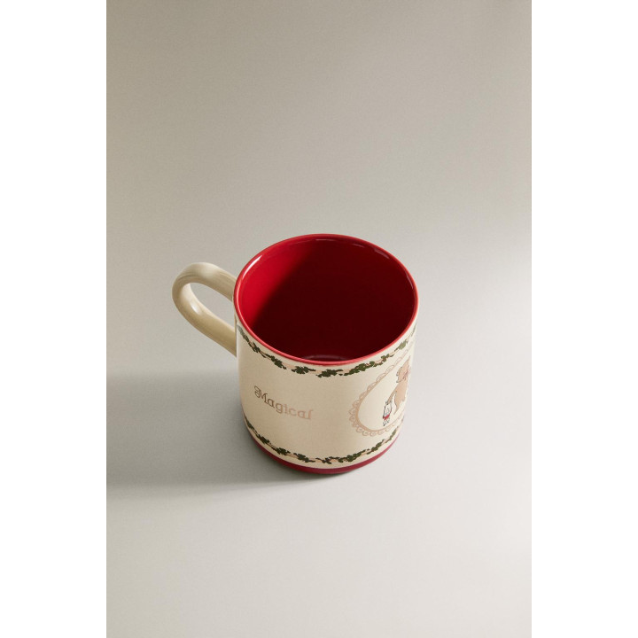 Детская рождественская кружка с медведем