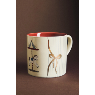 Детская рождественская карусельная кружка