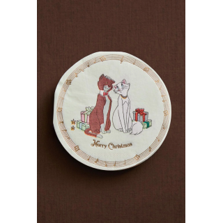 Набор детских бумажных рождественских салфеток the aristocats ©disney (упаковка из 20 штук)
