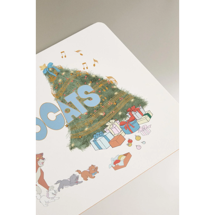 Детский новогодний плейсмат the aristocats ©disney