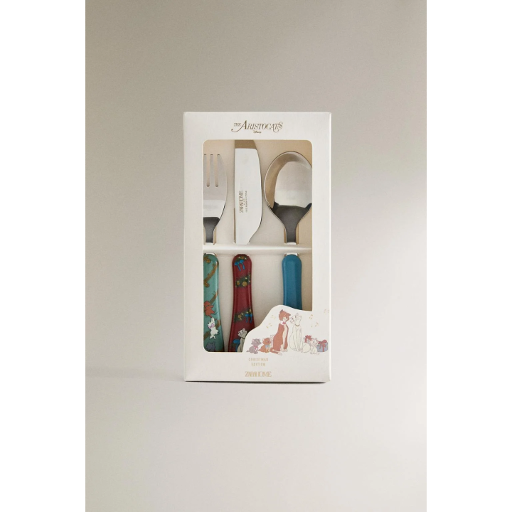 Детский рождественский набор столовых приборов the aristocats ©disney