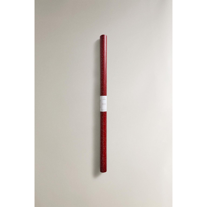 Шелковая точечная новогодняя упаковочная бумага