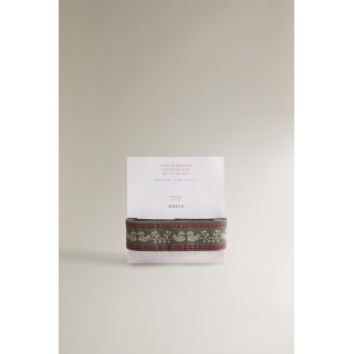 Лента для подарков на рождество с декоративными утятами