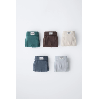 Набор из двух боксерских шорт для детей 2-6 лет с пятью ярлыками