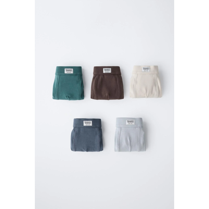 Набор из двух боксерских шорт для детей 2-6 лет с пятью ярлыками