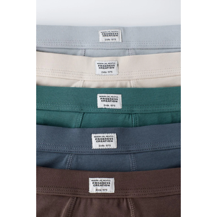 Набор из двух боксерских шорт для детей 2-6 лет с пятью ярлыками