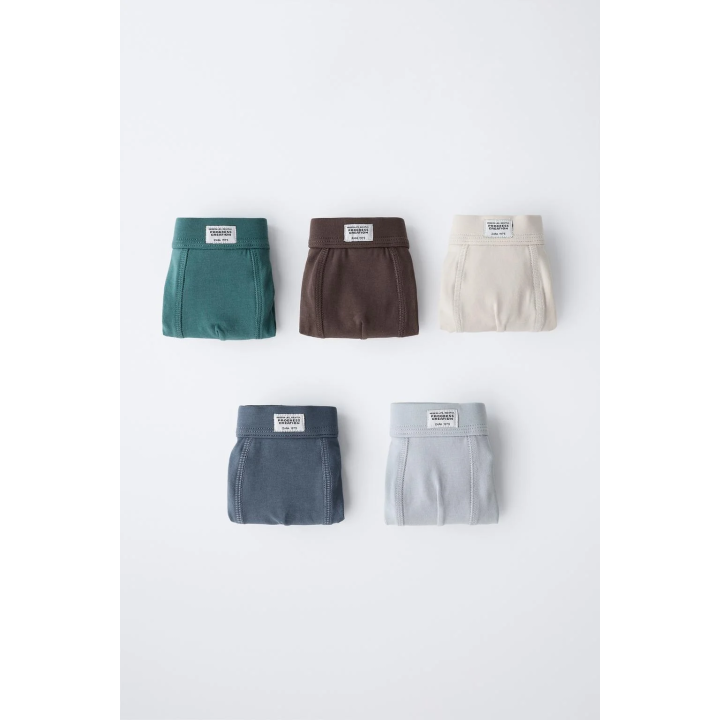 Набор из двух боксерских шорт для детей 2-6 лет с пятью ярлыками