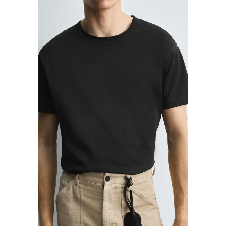 ФУТБОЛКА HEAVYWEIGHT С ОТДЕЛКОЙ В РУБЧИК